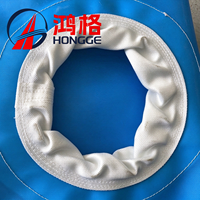 Feutre filtrant industriel en polyester à surface lisse de haute qualité, tissu filtrant à air facile à nettoyer, résistant à l'usure, cadre en plaque, marque Hongge