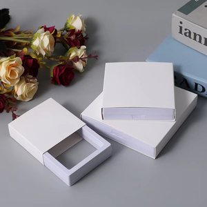 Boîte de rangement Becan en vrac, rouge, orange, jaune, avec fenêtre transparente et languette de poussée, plusieurs tailles, logo personnalisé, pour présentation de bijoux, cadeau du fabricant - Product Image 5