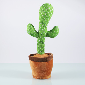 Giocattolo di Peluche <span class=keywords><strong>Cactus</strong></span> Cantante e Danzante, <span class=keywords><strong>Cactus</strong></span> <span class=keywords><strong>Parlante</strong></span> che Ripete, Giocattolo Elettrico <span class=keywords><strong>Cactus</strong></span> Oscillante per l'Intrattenimento dei Bambini - Product Image 3