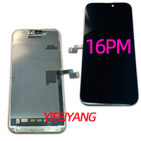 100% remplacement d'écran en verre OLED d'origine pour Apple pour iPhone 16 Pro Max 16 Plus 16 Pro prend en charge le taux de rafraîchissement de 120HZ