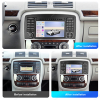 Autoradio multimédia MEKEDE Car-play avec WiFi BT 6+128G pour Mercedes Benz Classe R W251 R300 R350 R500 2006-2012 7 pouces