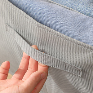 Boîte de rangement pliable et empilable pour vêtements, style tiroir, avec compartiments pour le rangement des vêtements dans la garde-robe - Product Image 2