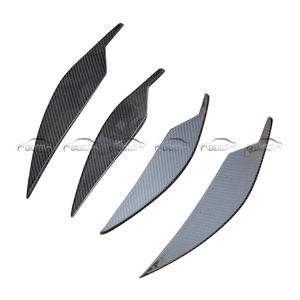 Alerón Delantero de Fibra de Carbono Estilo A, 4 Piezas, Divisor Lateral, Compatible con BMW G80 M3 G82 M4, Tuning Automotriz - Product Image 3