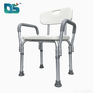 Silla de Baño Económica y Cómoda de Aleación de Aluminio <span class=keywords><strong>para</strong></span> <span class=keywords><strong>Personas</strong></span> Mayores o <span class=keywords><strong>con</strong></span> <span class=keywords><strong>Discapacidad</strong></span>, <span class=keywords><strong>con</strong></span> Patas Desmontables Rápidamente y Altura Ajustable <span class=keywords><strong>para</strong></span> Hospital - Product Image 4