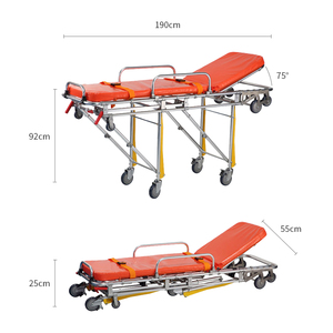 Camilla de Transporte para Ambulancia MN-AS008 con Mayor Capacidad de Carga - Product Image 3