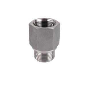 MECLUBE-Extensión de acero inoxidable de 1/2 ''BSP-F 1/2'' BSP-EAN CARRETES DE MANGUERA ACCESORIOS PARA CARRETES DE MANGUERA - Product Image 1