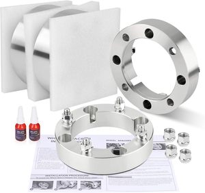 4 pièces d'entretoises <span class=keywords><strong>de</strong></span> <span class=keywords><strong>roue</strong></span> en alliage d'aluminium pour Polaris Ranger 2013-2021 & RZR 2014-2021 131 mm 4x156 mm - Product Image 6