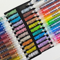 Ensemble de stylos de peinture pour nail art Guangna 1308, pointe ultra-fine, acrylique, spécial graffiti, marqueur peint à la main