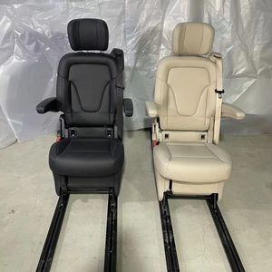 รถตู้ธรรมดารถเมอร์เซเดสเบนซ์ V260 V Class รถตู้แบบปรับแต่งได้สีเบจสีดำ - Product Image 5