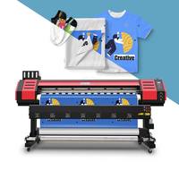 Machine d'impression textile numérique par sublimation pour tissus, à vendre, 1,8 m 3,2 m, imprimante traceur pour t-shirts avec tête Epson XP600 I3200