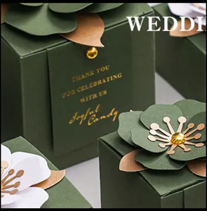 Customized Light Luxury Design <b>Candy</b> Ring Small Gift Jewelry Box Wedding Souvenir Earring <b>Necklace</b> Jewelry Storage Packaging Box - Product Image 3