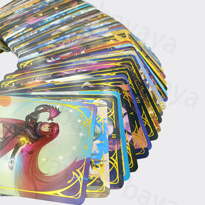 Hot bán tùy chỉnh huyền bí bói toán đầy đủ màu sắc in hai mặt thiết kế 70mm x 140mm Tarot thẻ với lá vàng trên một mặt - Product Image 6