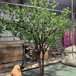 आउटडोर कृत्रिम सदाबहार पेड़ बड़े हरे ओक के पेड़ - Product Image 2