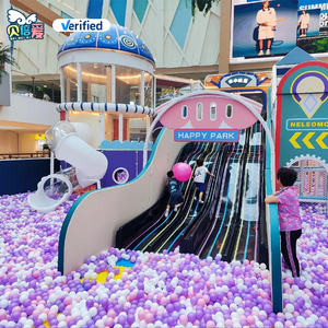 Parque infantil de interior en centro comercial con gran piscina de bolas Parque interactivo de <span class=keywords><strong>juegos</strong></span> de aventura - Product Image 1