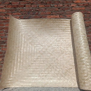 Tapetes de bambú en paredes, techos y tabiques en casas de huéspedes y restaurantes; imitación de bambú carbonizado; bambú tejido a mano. - Product Image 2