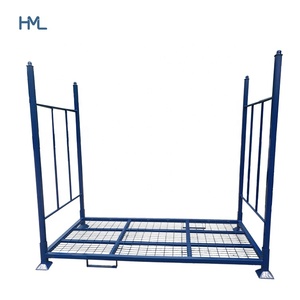 Commercial warehouse folding adjustable tire stillage storage rack