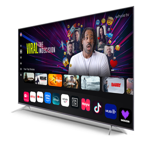 Téléviseur intelligent 4K <span class=keywords><strong>85</strong></span> <span class=keywords><strong>pouces</strong></span> Grand écran sans cadre <span class=keywords><strong>TV</strong></span> <span class=keywords><strong>85</strong></span> 100 120 <span class=keywords><strong>pouces</strong></span> Home Cinéma - Product Image 1