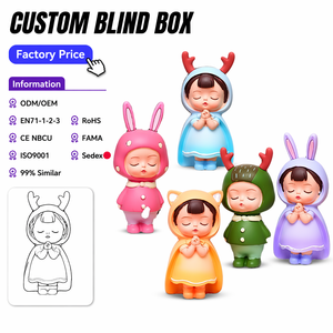 Caja Ciega de Vinilo PVC Personalizada, Crea Tus Propias Figuras Coleccionables de Dibujos Animados, Temática de Películas y TV, Producción en Masa de Fábrica - Product Image 1