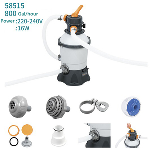 <span class=keywords><strong>Filtre</strong></span> à <span class=keywords><strong>sable</strong></span> pour piscine avec structure en acier, 800 gallons/heure, modèle 58515, pour la filtration de l'eau de piscine - Product Image 1
