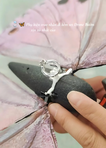 Dron <span class=keywords><strong>RC</strong></span> con Forma de Mariposa Realista con Luces LED, Recargable, Venta Directa de Fábrica, Juguete Volador Romántico para Bodas y Festivales - Product Image 5