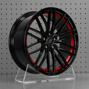 Jantes en alliage d'aluminium forgées SRD RED Black 5x114.<span class=keywords><strong>3</strong></span> 5x130 5x112 5x120 18 19 20 21 22 24 pouces pour <span class=keywords><strong>Golf</strong></span> GTI BMW Audi - Product Image 1