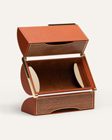 Boîtes d'emballage cylindriques personnalisées pour lunettes de soleil, étuis rigides magnétiques en cuir pour bijoux, crayons et lunettes, boîte de voyage de luxe pour montres