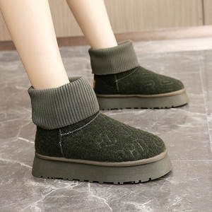 Bottes d'hiver classiques pour femmes 2026 – Confortables, respirantes et solides, à enfiler, pour la neige - Product Image 3