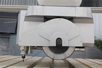 Machine de découpe de pierre CNC 5 axes coréenne OMC, scie à pont et jet d'eau combinés avec télécommande