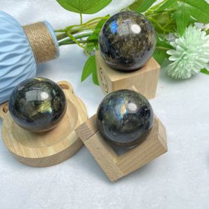 Sfera di Cristallo Naturale in Labradorite, Quarzo per Massaggi, Lucidatura, Guarigione, Decorazione Raffinata per Interni, Souvenir - Product Image 6