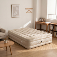 Lit pliant gonflable avec pompe, lit d'air auto-gonflant, matelas de camping auto-gonflant, lit de camping pour adultes