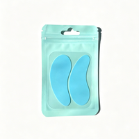 Patchs oculaires en silicone en gros, personnalisables, imprimés sur mesure, réutilisables, anti-rides, pour usage en salon, directement de l'usine ODM