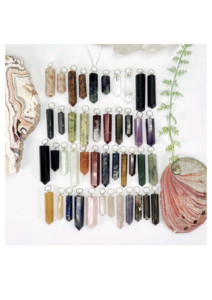 Nuevo Colgante de Cristal Mixto con Forma de Lápiz, Ágata Mirani, Tema de Hadas, Decoración para el Hogar y Regalo, Excelente Precio, Gujarat - Product Image 2