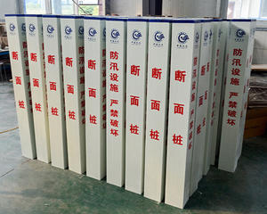 FRP tabung persegi kaca serat warna-warni, profil pultrusi - Product Image 2