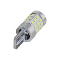 Ampoules LED TCYATOT10 42SMD pour feux de positionnement de voiture, éclairage intérieur de tableau de bord, ampoules de dôme 12V ambre, lampe automobile 6500K universelle
