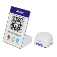 Terminal de Pago Móvil con Código QR WiFi 4G, 16 MB de RAM/8 MB de Memoria Flash, Batería de 1500 mAh