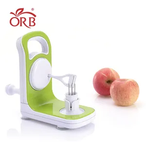 Éplucheur de fruits rotatif multifonction Gadgets de cuisine Éplucheur de pommes manuel