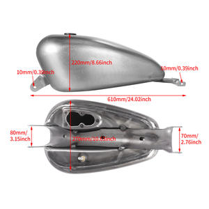 <span class=keywords><strong>Harley</strong></span>-<span class=keywords><strong>Davidson</strong></span> 883N 72 1200 X48 <span class=keywords><strong>Moto</strong></span> avec un réservoir de carburant de 14,4 litres ; Réservoir de carburant de style rétro, capacité accrue - Product Image 2