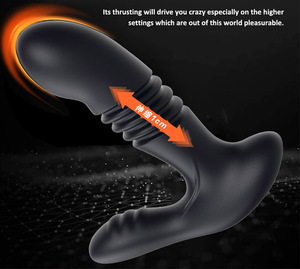 Vibrador Anal Automático Recargable, Masajeador de Próstata de Silicona, Juguetes Sexuales Impermeables para Hombres y Mujeres - Product Image 5