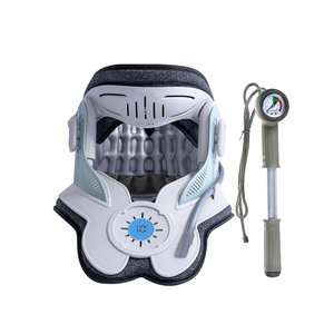 Bomba eléctrica y manual, venta al por mayor, dispositivo de tracción de cuello suave Cervical inflable ajustable, Collar Cervical - Product Image 1