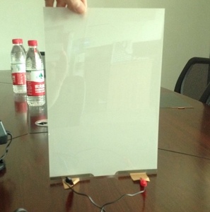 Film PDLC en verre intelligent commutable électrochromique pour porte coulissante - Product Image 1