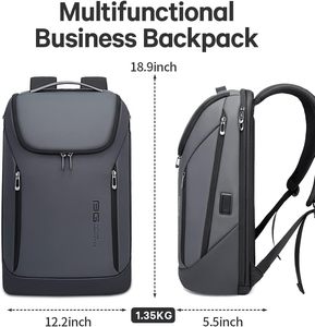 Free sample Large Capacity Custom Waterproof Oxford Computer <b>Bags</b> for Professional <b>Travel</b> and Business Laptop <b>Backpacks</b> - Product Image 4