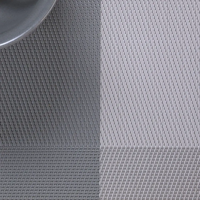 Napperons en vinyle tissé en PVC, résistants au lave-vaisselle, pour restaurant, fournisseur d'or, prix bas, vente en gros