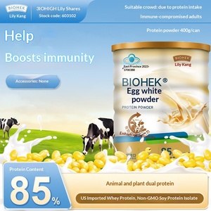 Proteína en Polvo que Refuerza el Sistema Inmunitario, Aislado de Suero de Leche y Soya, para Personas de Edad Media y Mayores, Producto Auténtico de la Tienda Oficial, 400g - Product Image 1