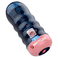 Vagina Realistis Anal Masturbator Pria Silikon Lembut Ketat Mainan Dewasa Mesin Masturbasi Pria Mainan Seks