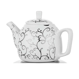 Bollitore <span class=keywords><strong>Elettrico</strong></span> Turco in Acciaio Inox da 3,5L, Colore Bianco, <span class=keywords><strong>Samovar</strong></span> Russo Portatile con Spegnimento Automatico e Rotazione a 360 Gradi - Product Image 2