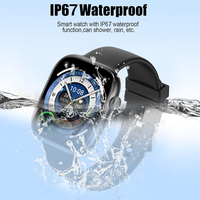 Reloj Inteligente SENBONO T7, Monitor de Actividad Física, Resistente al Agua IP67, Pantalla Táctil TFT Grande y Elegante, Correa de Silicona Unisex