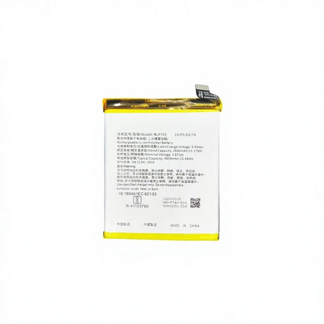 4000mAh BLP741 Rechargeable Li-ion 3.87V Replacement Mobile Phone Battery for OPPO Realme XT Realme X2 Smartphone in Stock
