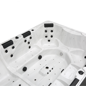 Lit de spa rectangulaire Endlesslyswim modèle M-3524, acrylique de haute qualité, durable, écologique, jets de massage aquatiques haute efficacité, <span class=keywords><strong>piscine</strong></span> - Product Image 3