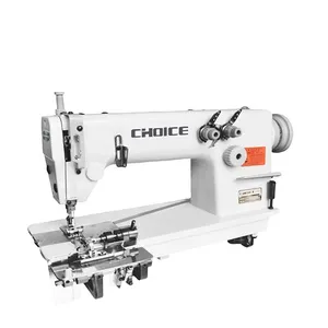 Máquina de coser para costura de ropa, GC3802-12 de alta calidad con cinta plana