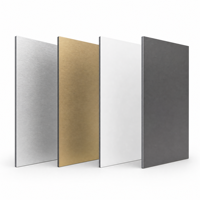 Panneau composite en aluminium de qualité supérieure, panneau ACP pour les projets de revêtement mural de façade extérieure des bâtiments
